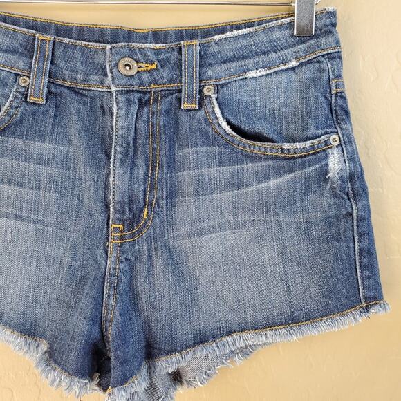 Carmar Cutoff Distressed Denim Shorts - Picture 4 of 9